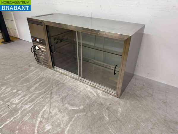 Vitrine réfrigérée en acier inoxydable Ifo Kampri Cooling 140 cm 230V Horeca – Image 3