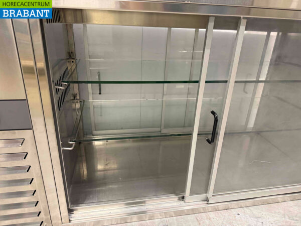 Vitrine réfrigérée en acier inoxydable Ifo Kampri Cooling 140 cm 230V Horeca – Image 5