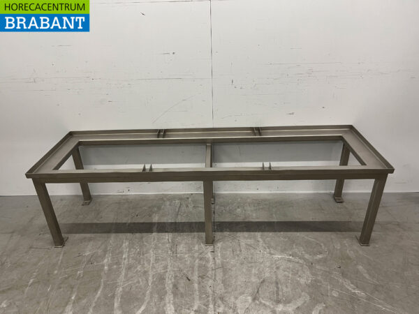 Base en acier inoxydable 190 x 57,5 x 53 cm Restauration