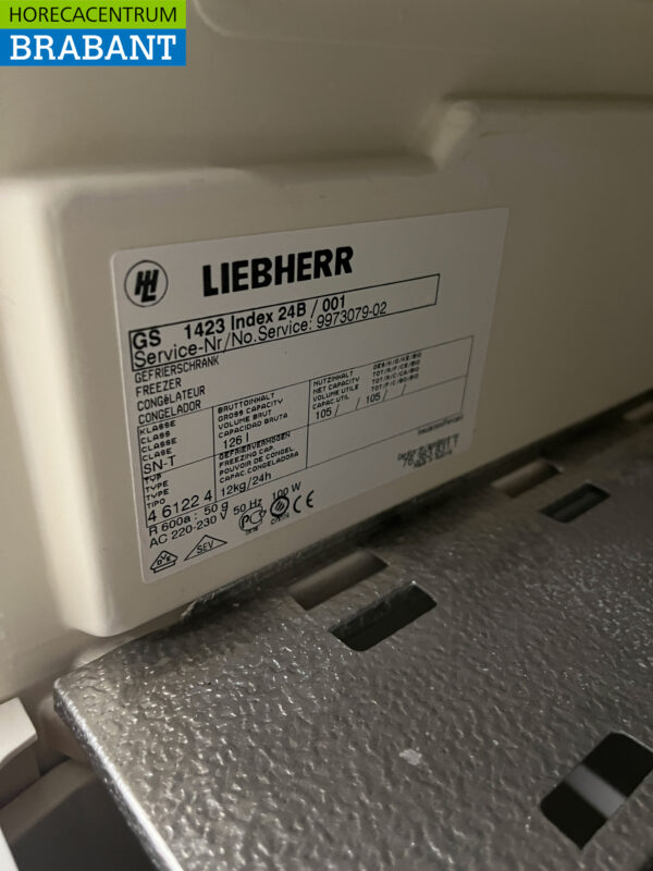 Liebherr Premium Freezer Congélateur armoire 126 litres 230V Horeca – Image 7