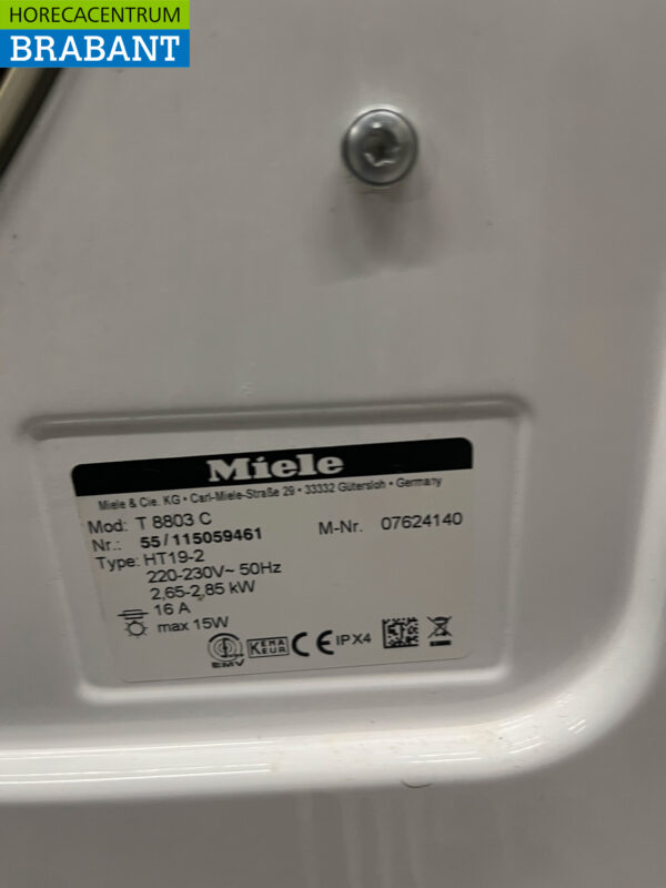 Miele T 8803 C Sèche-linge Sèche-linge 7 kg 230V Horeca – Image 6