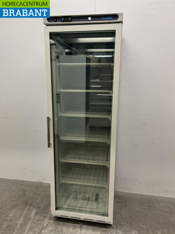 Polar CB921 Congélateur à double porte en verre Congélateur 365 litres 230V Horeca