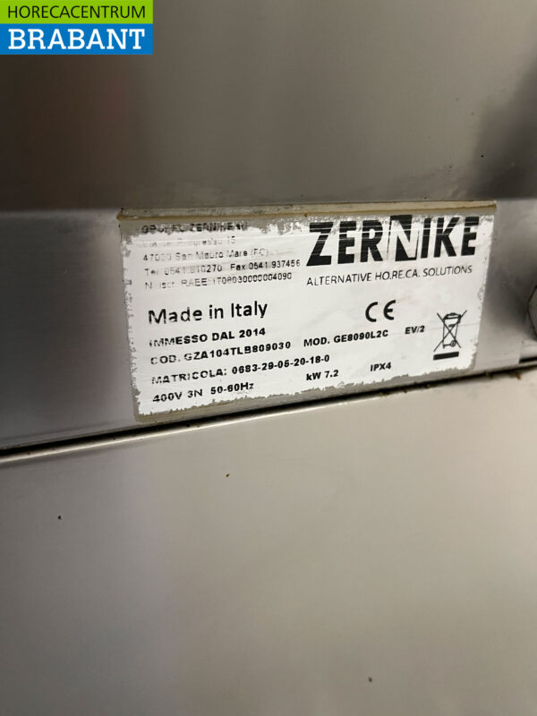Zernike Flashgrill inox plancha Smooth 2 zones 80 cm 400V Horeca – Image 5