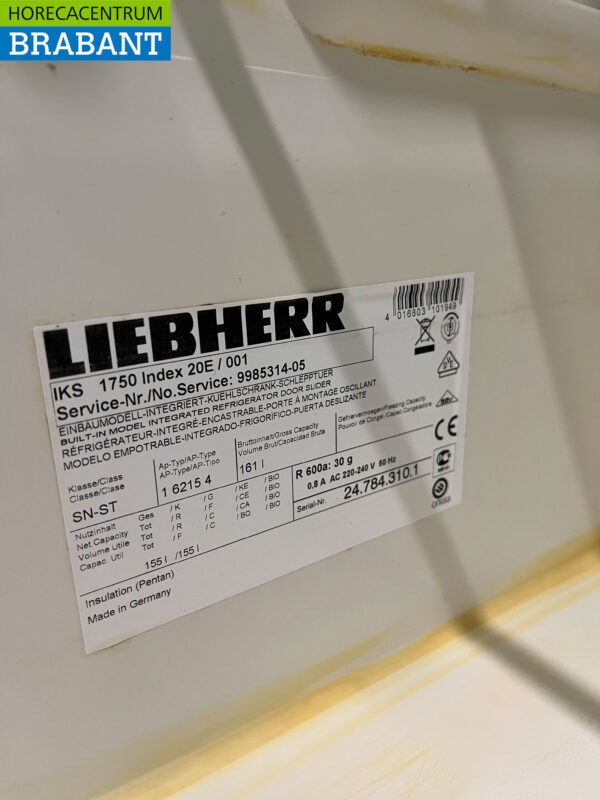 Liebherr Réfrigérateur double 316 litres 230V Horeca – Image 6
