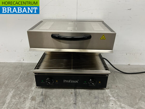 Gril salamandre Profinox en acier inoxydable 60 cm 400V Horeca