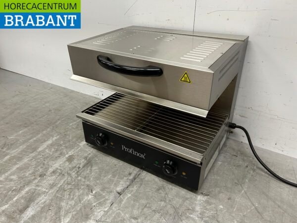 Gril salamandre Profinox en acier inoxydable 60 cm 400V Horeca – Image 2