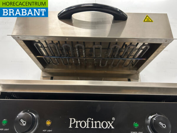 Gril salamandre Profinox en acier inoxydable 60 cm 400V Horeca – Image 4