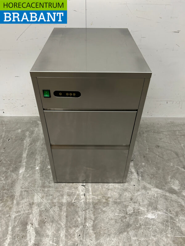 Machine à glaçons en acier inoxydable machine à glaçons 25 kg p/d 230V Horeca