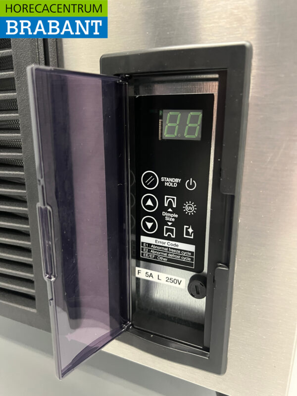 Hoshizaki IM-65PE en acier inoxydable avec trémie de 26 kg Produit 58 kg par jour 230V Horeca – Image 5