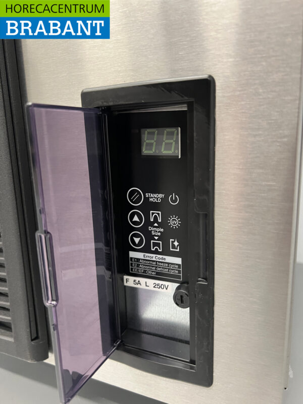Hoshizaki IM-100PE en acier inoxydable avec trémie de 50 kg Produit 104 kg par jour 230V Horeca – Image 5