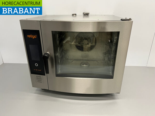Retigo inox Combisteamer Steamer 7 x 1/1 gastronorm GN 400V Horeca
