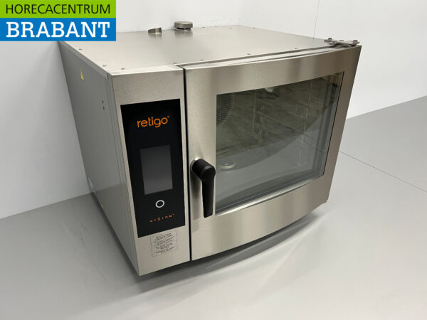 Retigo inox Combisteamer Steamer 7 x 1/1 gastronorm GN 400V Horeca – Image 3