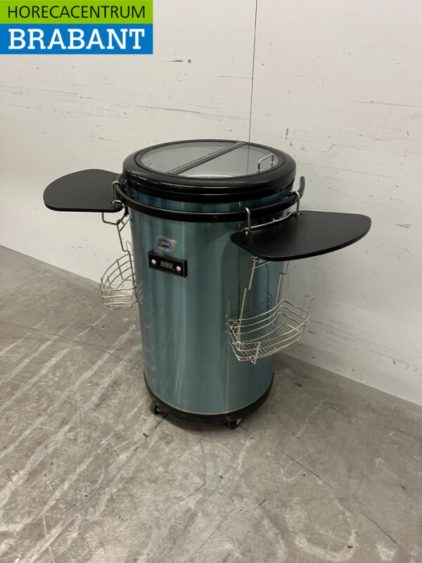 Glacière mobile en acier inoxydable 50 litres 230V Horeca – Image 2