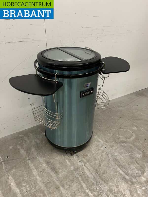 Glacière mobile en acier inoxydable 50 litres 230V Horeca – Image 3