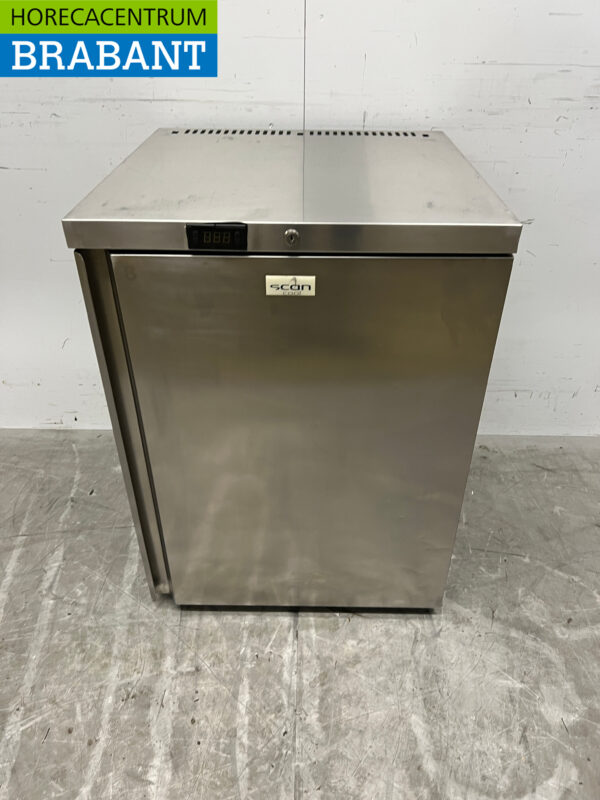 Congélateur Scancool en acier inoxydable Congélateur 115 litres 230V Horeca