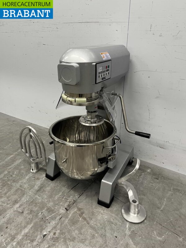 Buffalo FU 138-E Mélangeur alimentaire Bol en acier inoxydable 20 litres 230V Horeca – Image 2