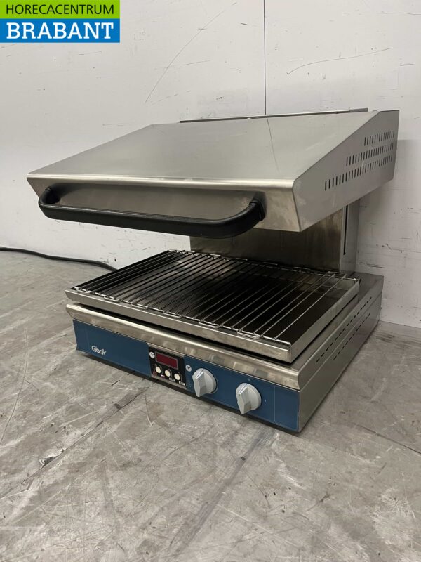 Gril salamandre en acier inoxydable Giorik Infrarouge 57 cm 400V Horeca – Image 2
