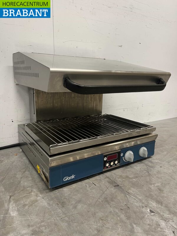 Gril salamandre en acier inoxydable Giorik Infrarouge 57 cm 400V Horeca – Image 3