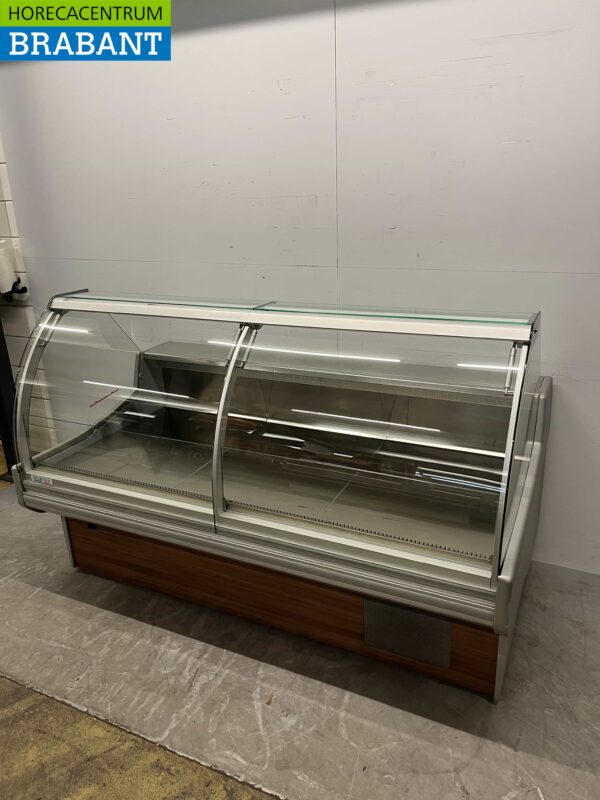 Vitrine réfrigérée Vitrine Snack Vitrine réfrigérée 194 cm 230V Cafétéria Chip shop – Image 2