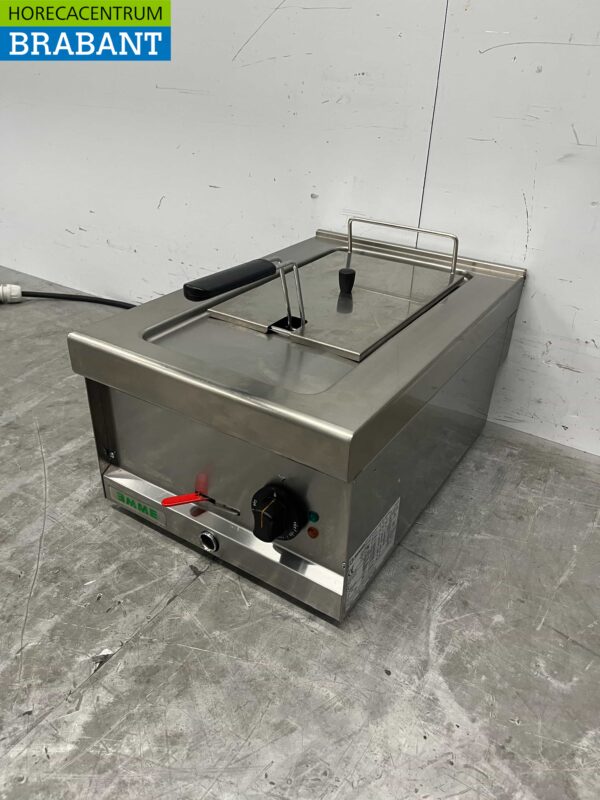 Friteuse en acier inoxydable 8 litres 400V Horeca – Image 2