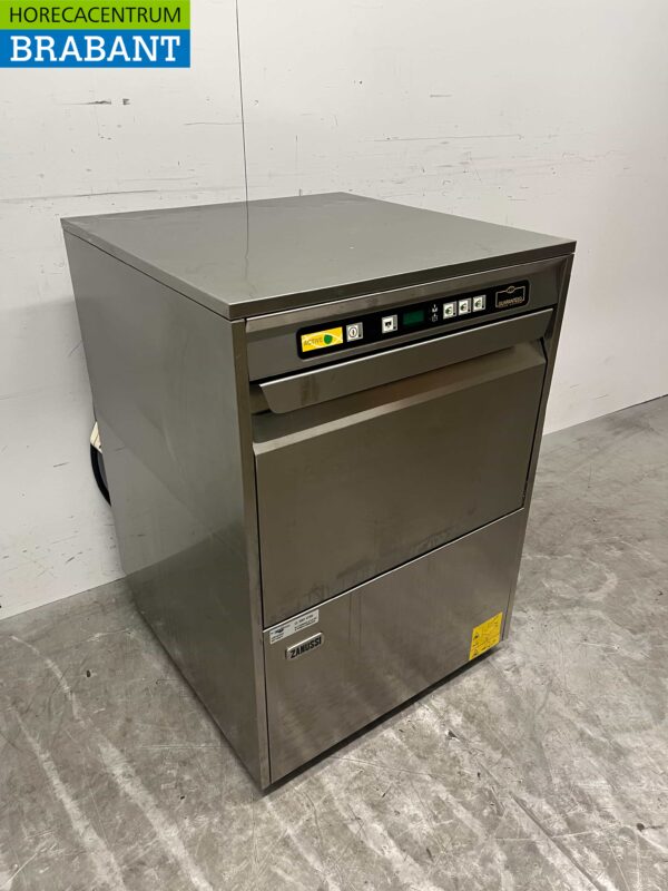 Lave-vaisselle Zanussi LS6EAH en acier inoxydable Chargement frontal 400V Horeca – Image 3