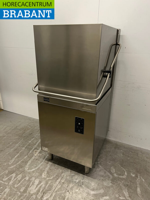 Acier inoxydable Aristarco Lave-vaisselle à passage Lave-vaisselle 400V Horeca – Image 2