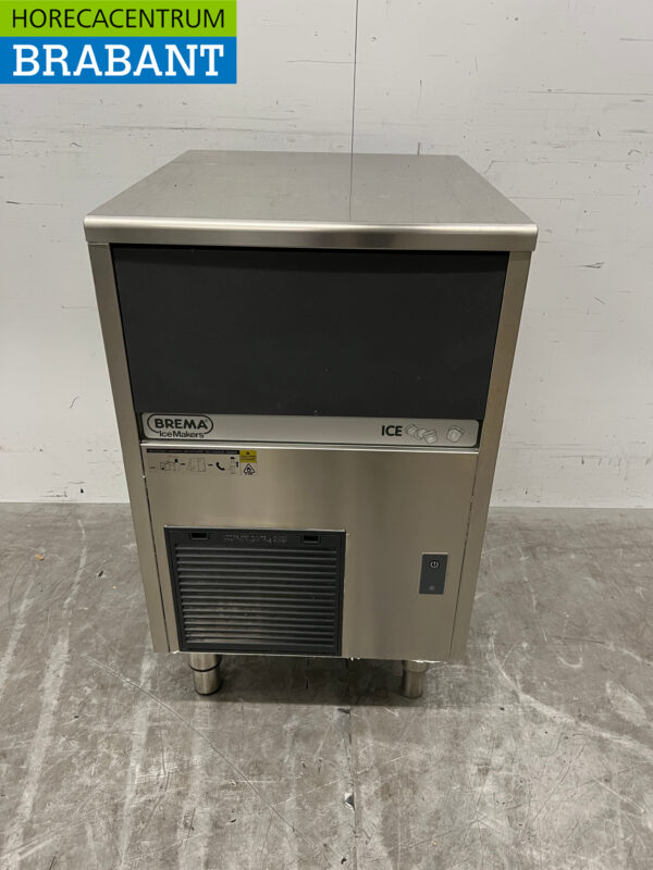 Machine à glaçons Brema CB 316 en acier inoxydable Machine à glaçons 33 kg p/d 230V Horeca