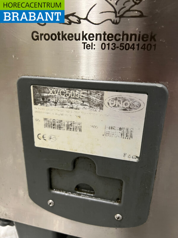 Acier inoxydable Unox XVC505E Combisteamer Steamer 7 x 1/1 gastronorm 400V Horeca – Image 7