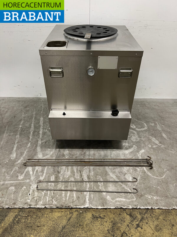 Four Tandoori en terre cuite en acier inoxydable GAS Horeca