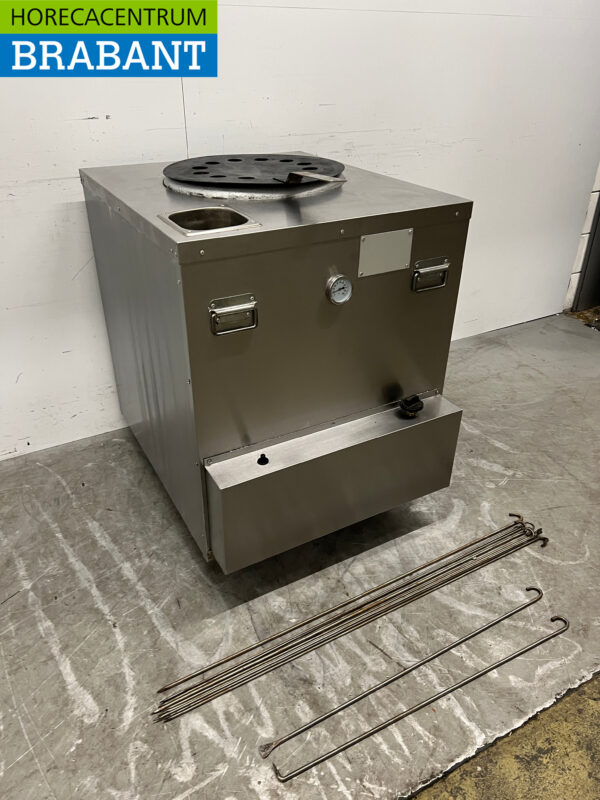 Four Tandoori en terre cuite en acier inoxydable GAS Horeca – Image 3