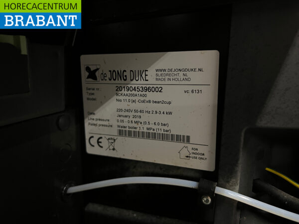 De Jong Duke Nio Machine à café Machine à café à grains frais 230V Restauration – Image 5