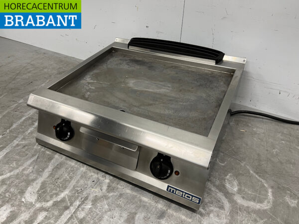 Plaque de cuisson Metos en acier inoxydable Lisse 80 cm 400V Horeca – Image 2