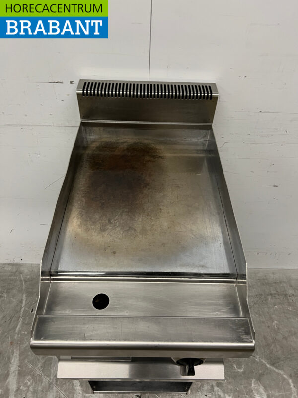 Planche à griller lisse en acier inoxydable 40 cm 400V Horeca – Image 4