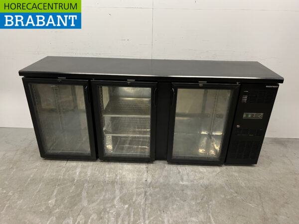 Maxxfrost Backbar Bar Cooler 3 portes 200 cm Catering