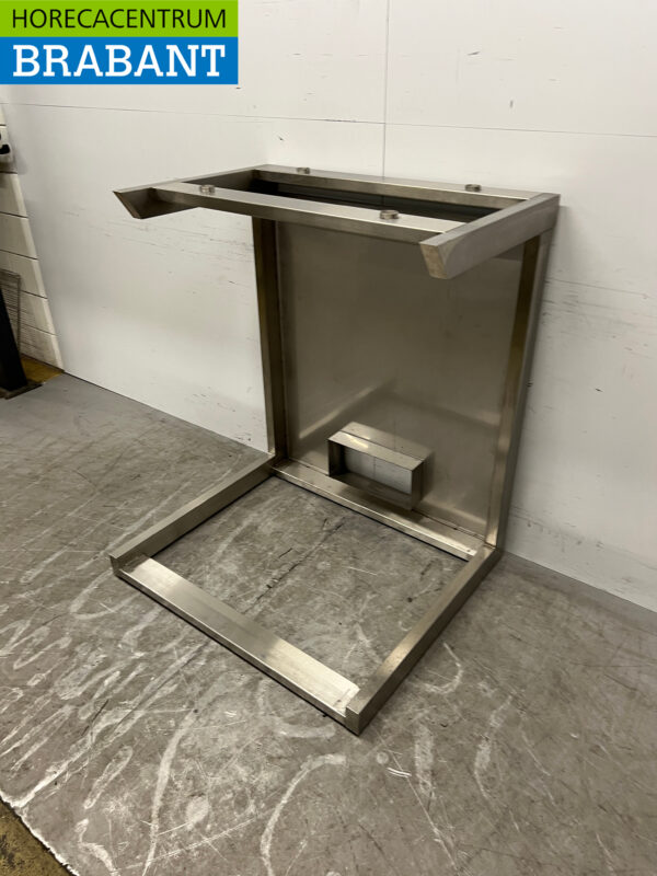 Acier inoxydable Châssis 98,5 x 84,5 x 117 cm Horeca – Image 2
