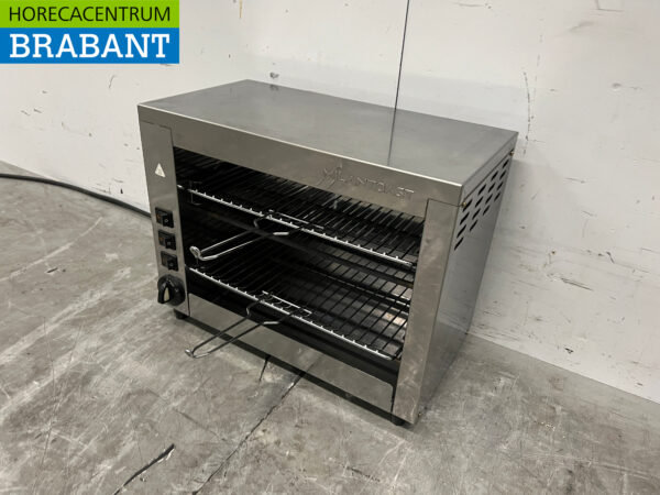 Grille-pain Salamandre Milan Toast en acier inoxydable 44 cm 230V Horeca – Image 2