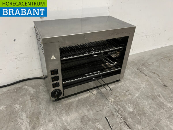 Grille-pain Salamandre Milan Toast en acier inoxydable 44 cm 230V Horeca – Image 3