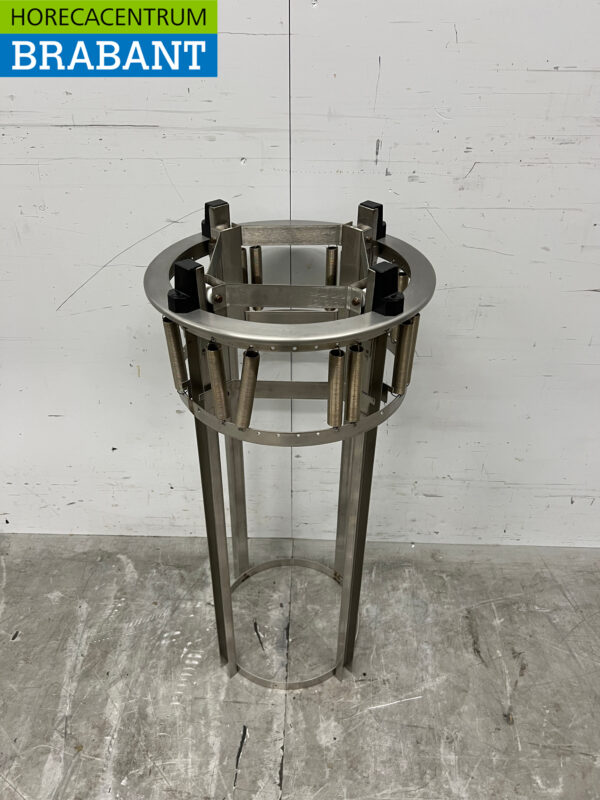 Acier inoxydable Chariot à assiettes Lowerator Distributeur d'assiettes Diamètre max. 28 cm Horeca – Image 5