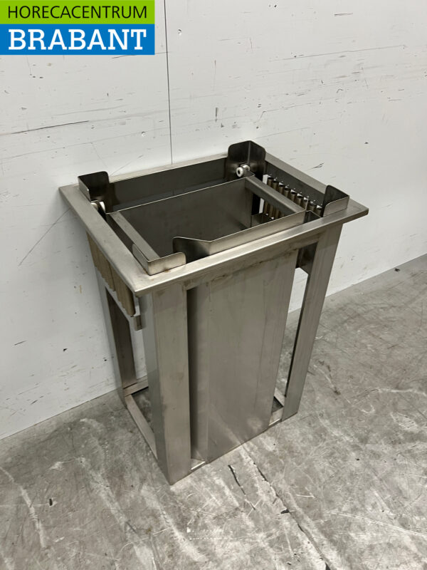 Distributeur de plateaux inférieurs en acier inoxydable Pour 35 x 45 cm Horeca – Image 3