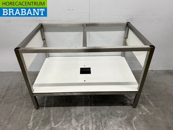 Base en acier inoxydable 128 x 81,5 x 84,5 cm Horeca