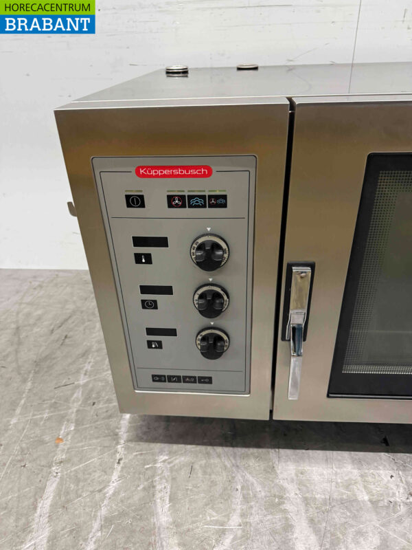Cuiseur vapeur combiné Kuppersbusch en acier inoxydable 6 x 1/1 gastronorm 400V Horeca – Image 4
