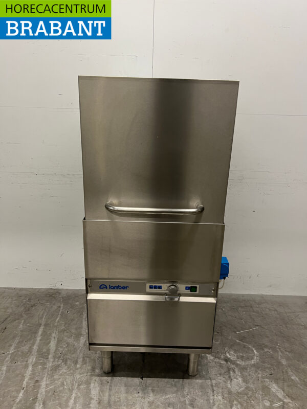 Lave-vaisselle à passage Lamber L20 en acier inoxydable 400V Horeca