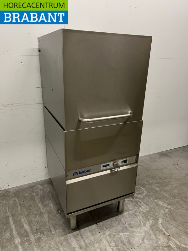 Lave-vaisselle à passage Lamber L20 en acier inoxydable 400V Horeca – Image 3