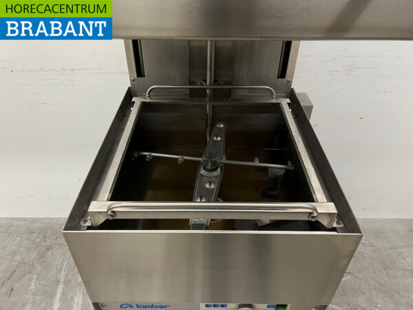 Lave-vaisselle à passage Lamber L20 en acier inoxydable 400V Horeca – Image 4