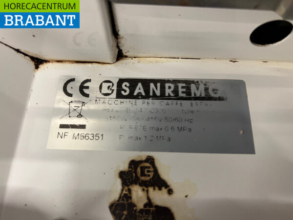 San Remo ZOE 2 Group Espresso Machine à café 400V Restauration – Image 5