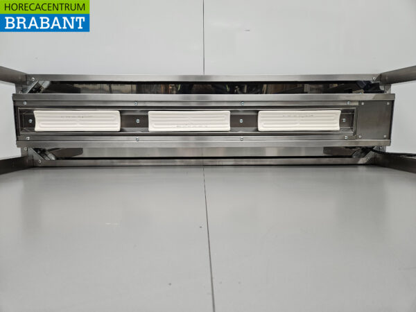 Pont chauffant en acier inoxydable Etagère chauffante Premium-line 120 cm Horeca – Image 6