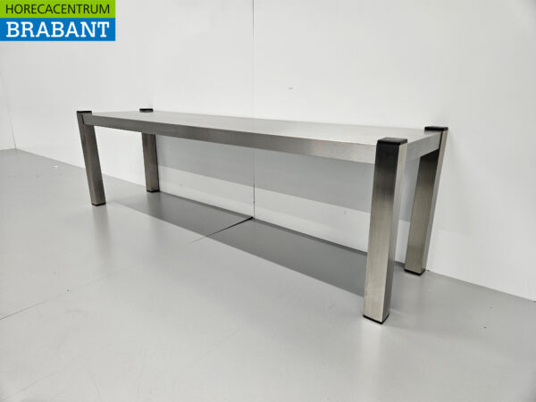 Acier inoxydable HCB Etagere Bridge Premium-line 120 cm Horeca – Image 2