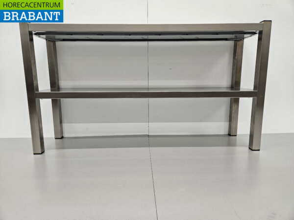 Acier inoxydable HCB Double Etagere Bridge Premium-line 120 cm Horeca – Image 5