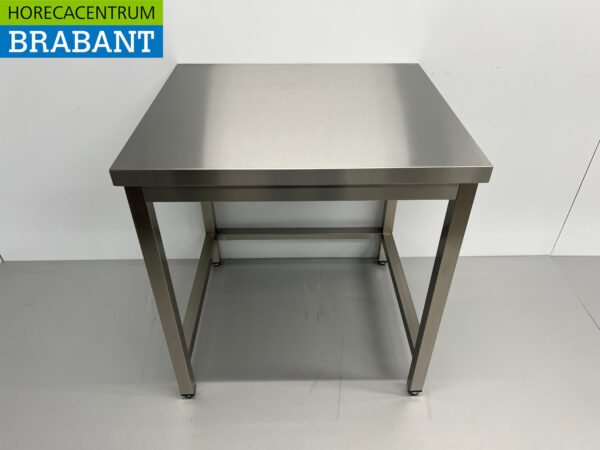 Table de travail en acier inoxydable Premium-line 80 x 70 x 85 cm Restauration