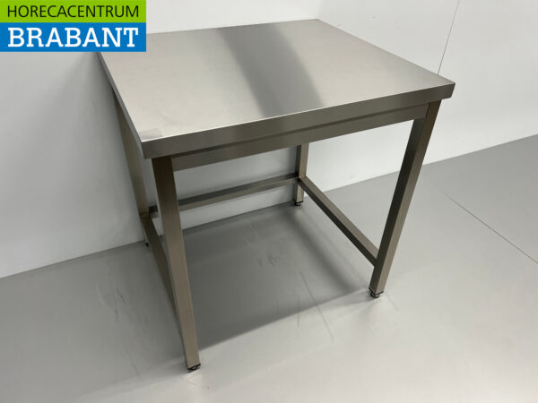 Table de travail en acier inoxydable Premium-line 80 x 70 x 85 cm Restauration – Image 3